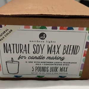 Natural Soy Wax Blend for Candle Making